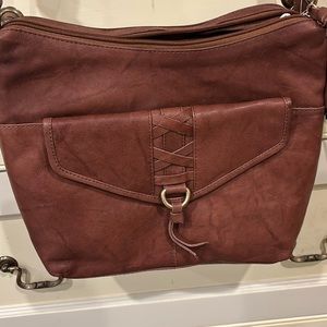 Great American leather crossbody/ shoulder